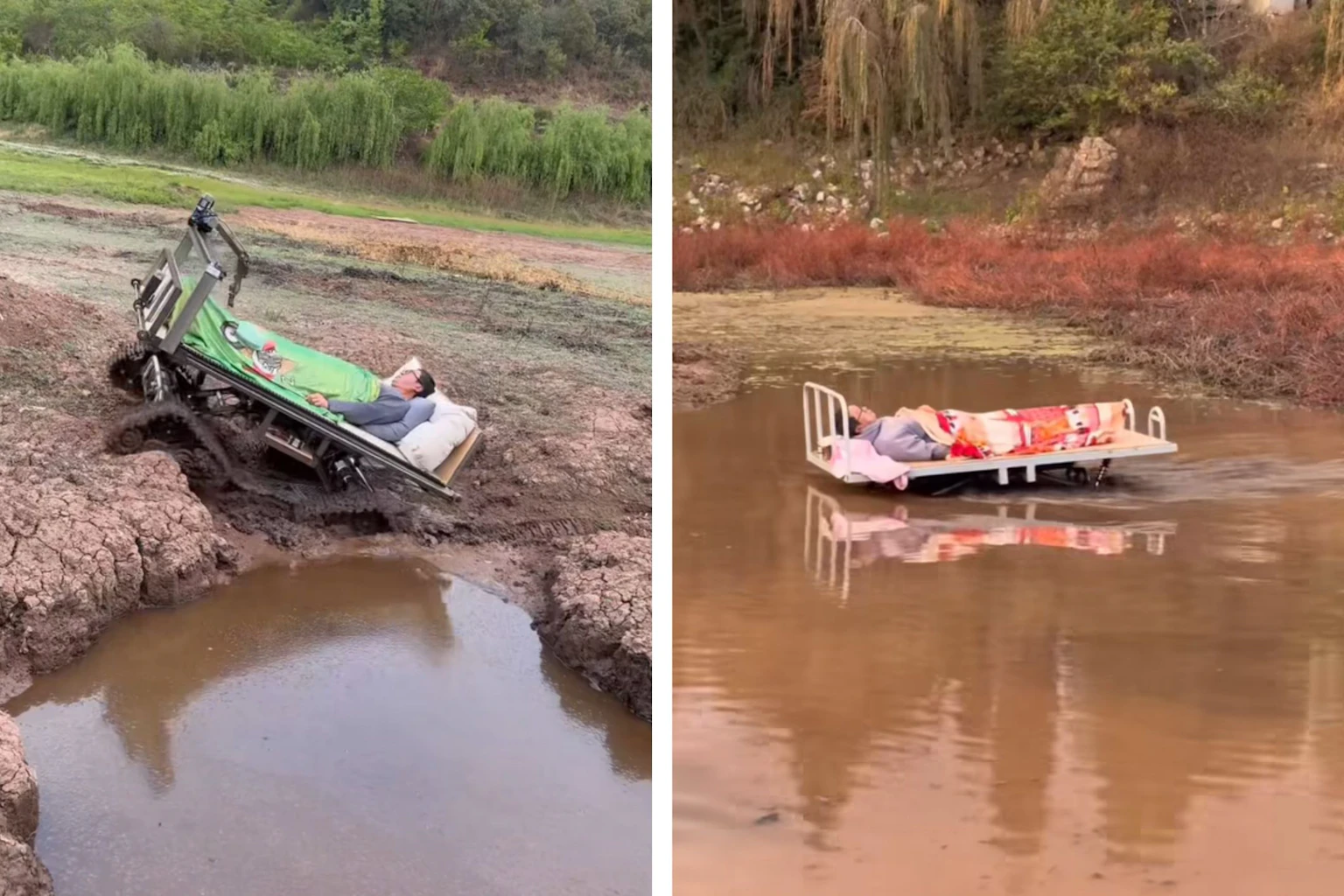 The “Bed Car”- Playful invention by inventor sparks reminder for all to ...